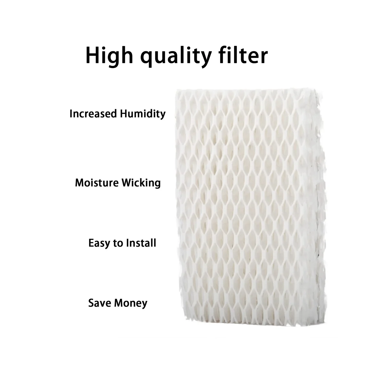 Sostituzione filtro stoppino umidificatore WF813 da 10 pezzi compatibile per filtro umidificatore Relion RCM-832 RCM-832N PCWF813