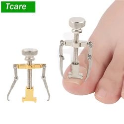 Tcare-extensiones de uñas encarnadas, pedicura, herramientas para el cuidado de las uñas del pie, Clip alisador, Corrector de tirantes, fijador de uñas encarnadas