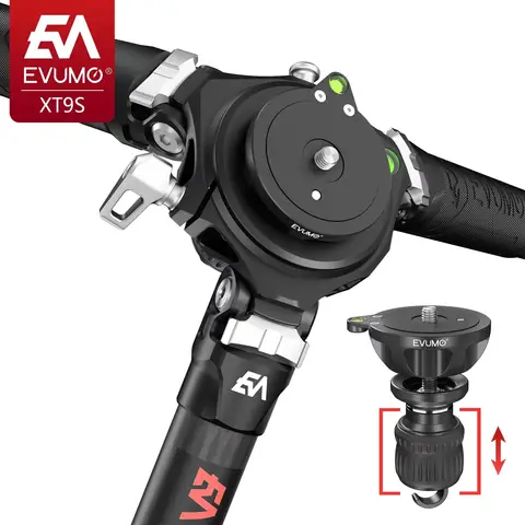 Trépied de chasse en fibre de carbone pour appareil photo, support rapide professionnel, caméscope, télescope, smartphone, charge maximale 40kg