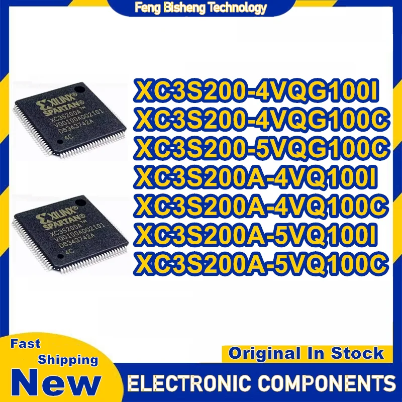 

Микросхемы XC3S200-4VQG100I, XC3S200-4VQG100C, XC3S200-5VQG100C, XC3S200A-4VQ100I, XC3S200A-4VQ100C, XC3S200A-5VQ100I, XC3S200A-5VQ100C