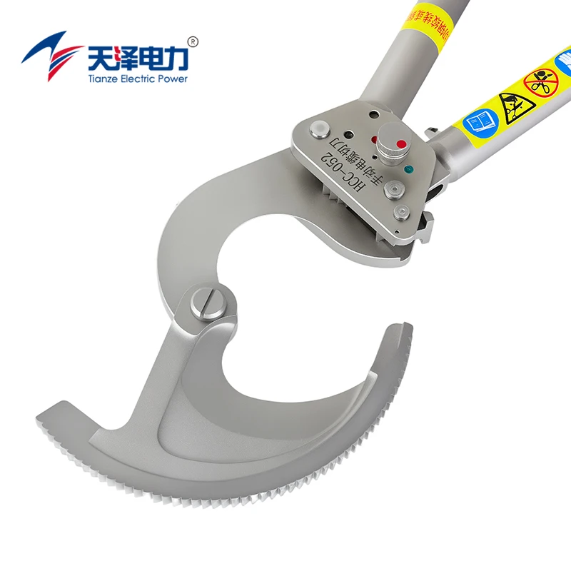 HCC-052 Manual Ratchet Wire Cutter Industrial & DIY Grade Mechanical Cutting Tool with OEM & ODM Customization Support