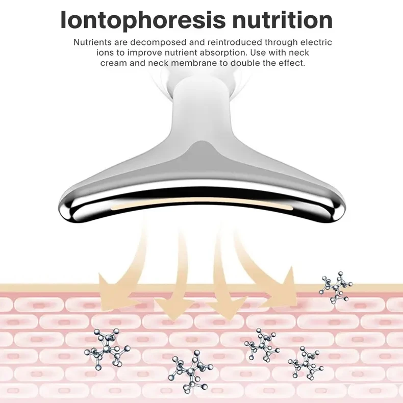 Nek Tillen Anti Veroudering Rimpel Massager Warmte Nek Apparaat Huid Strakker Huis Schoonheidsverzorging Vrouwen Meisjes Cadeau Ems Elektrische Huid