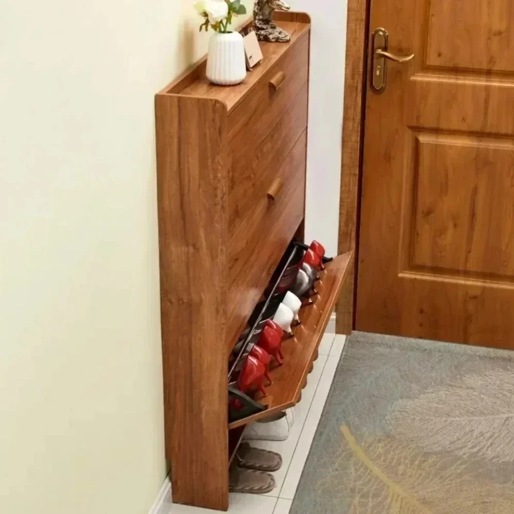 Shoe Rack Cabinet Multilayer Storage Cabinet Household Doorway Space Saving