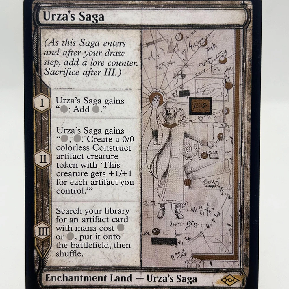 Custom 63x88mm Standard Size Magical Proxies Cards Board Game Black Core Paper Wurmcoil Engine Urza's Saga Vampiric Tutor Vigor