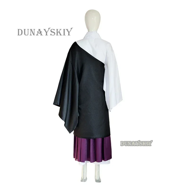 Anime jujutsu uraume cosplay costume with white short hair Halloween Christmas full set uniform wig hat costume