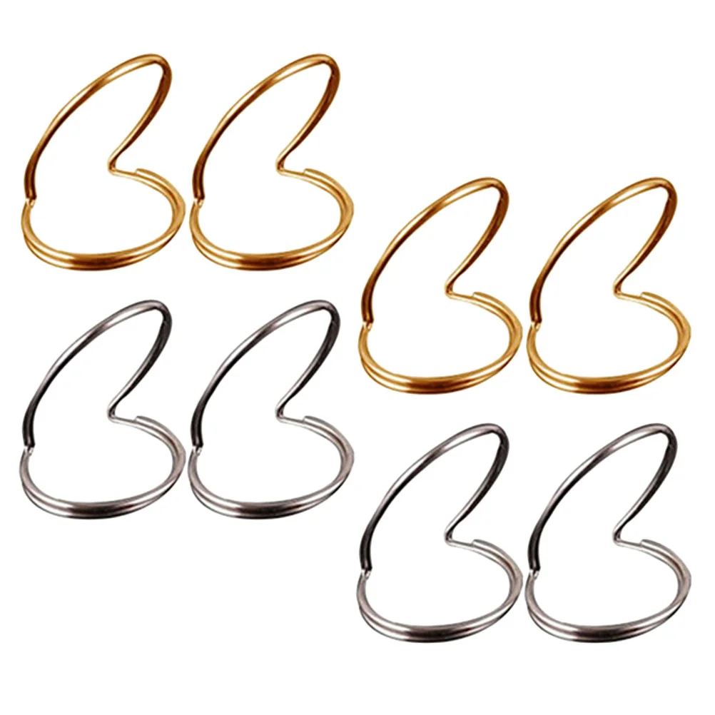 8 Pcs Guitars Finger Stall Pick Portable Thumb Musical Instrument Practice Tools Supplies Plectrum