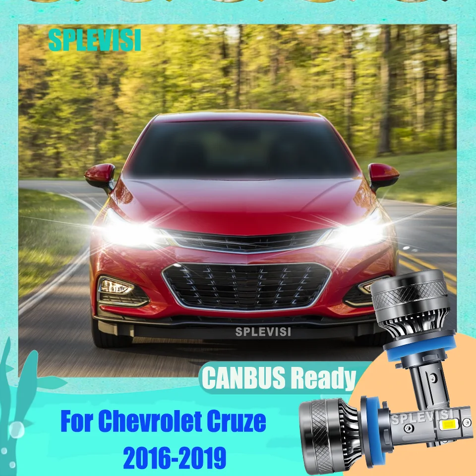 

Eco-Friendly H11 LED Headlight 6000K Bulbs H8 H9 For Chevrolet Cruze 2016-2019 Malibu 2013-2015 Trax 2013-2020 Equinox 2010-2017