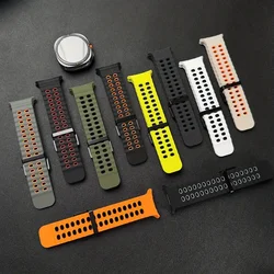Band For Samsung Galaxy Watch Ultra 47mm Accessories Marine watchband Sport silicone Bracelet correa Galaxy Watch 7 ultra Straps