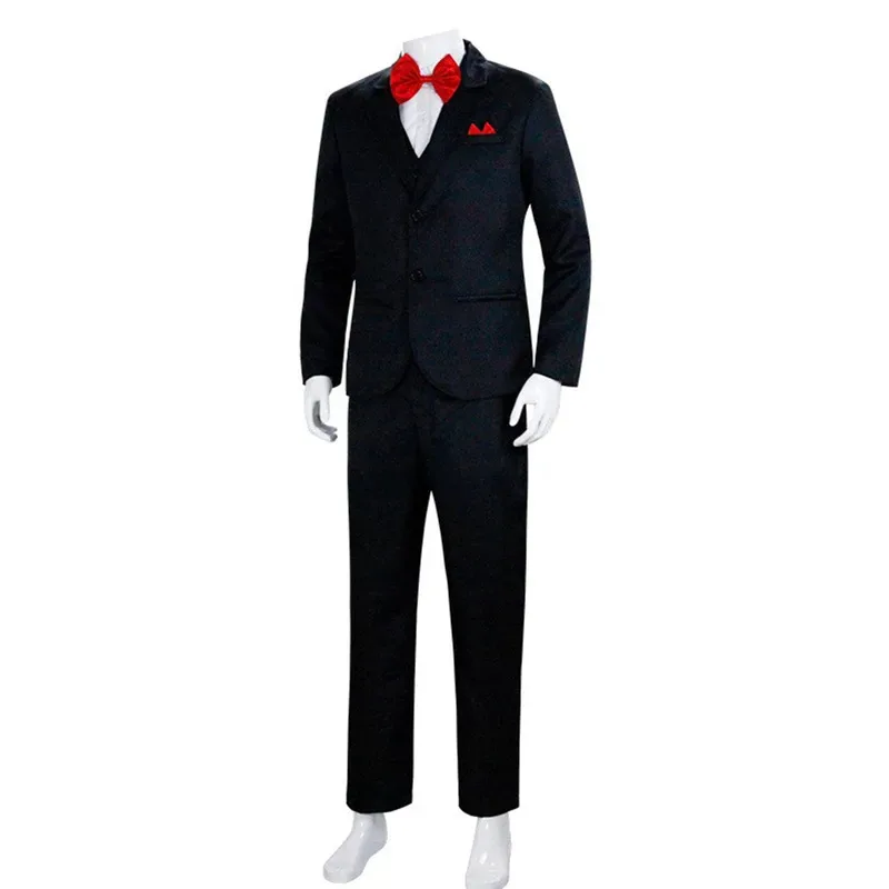 

asdh8@Saw Jigsaw Killer Cosplay Costume Men Disguise Uniform Mask For Adult Man 2025 Fantasia Outfit Halloween Carnival Role Co