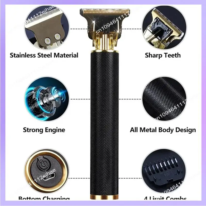 N83R ماكينة قص الشعر الأكثر مبيعًا للرجال، ماكينة تشذيب الشعر الاحترافية، ماكينة قص الشعر الكهربائية اللاسلكية،