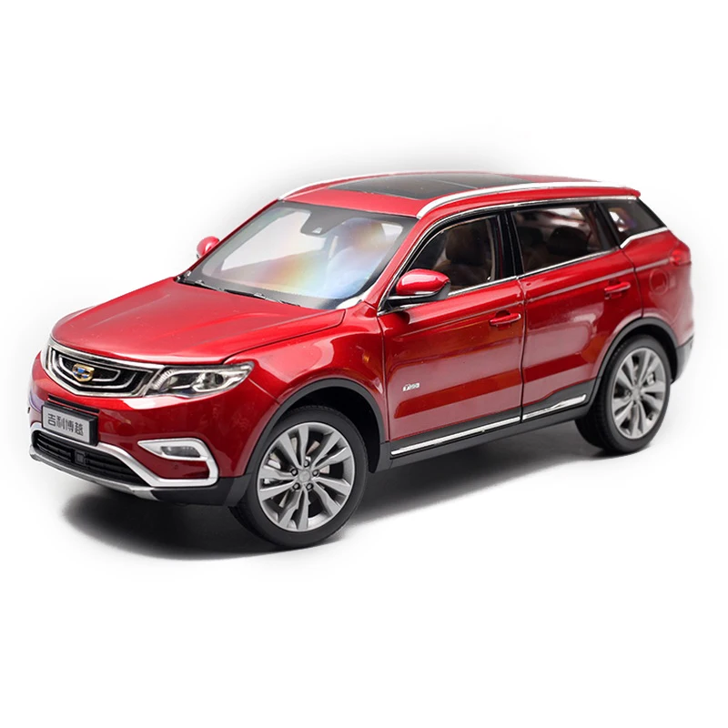 Geely Atlas Suv, Automobile Micromodel, 1:18, Alloy Car Model, Display Decorations, Adult Gifts, Red