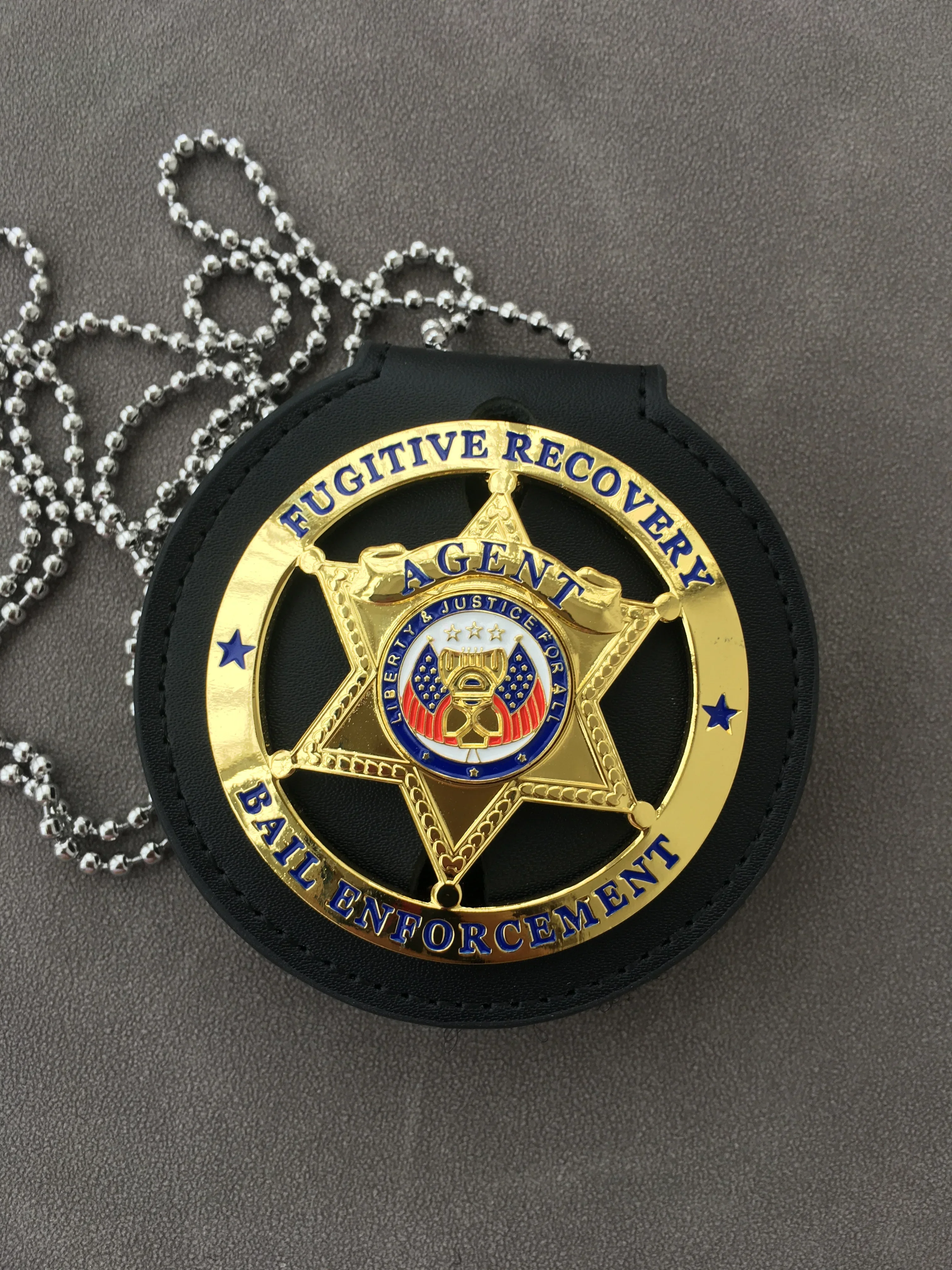 Tactical outdoor U.S.Enforcement Badge Cosplay  Accessories Film and Television Props1:1 Metal Badge