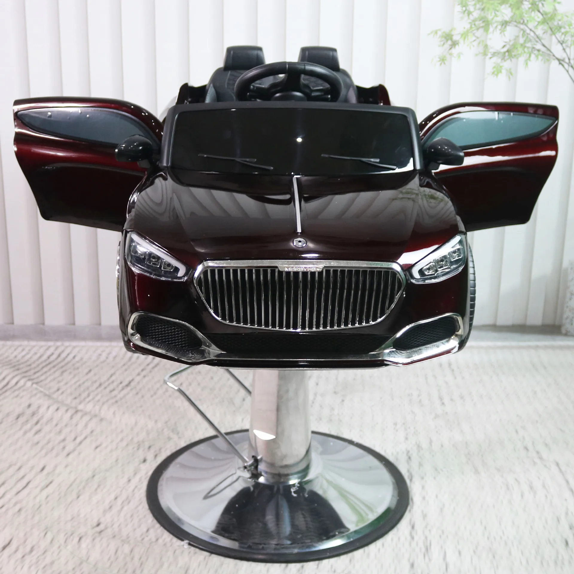 Children's Barber Chair Cutting Chair Hairdressing Seat Hair Salon Barber Shop Special Large Space Lifting Chair Simulation Car