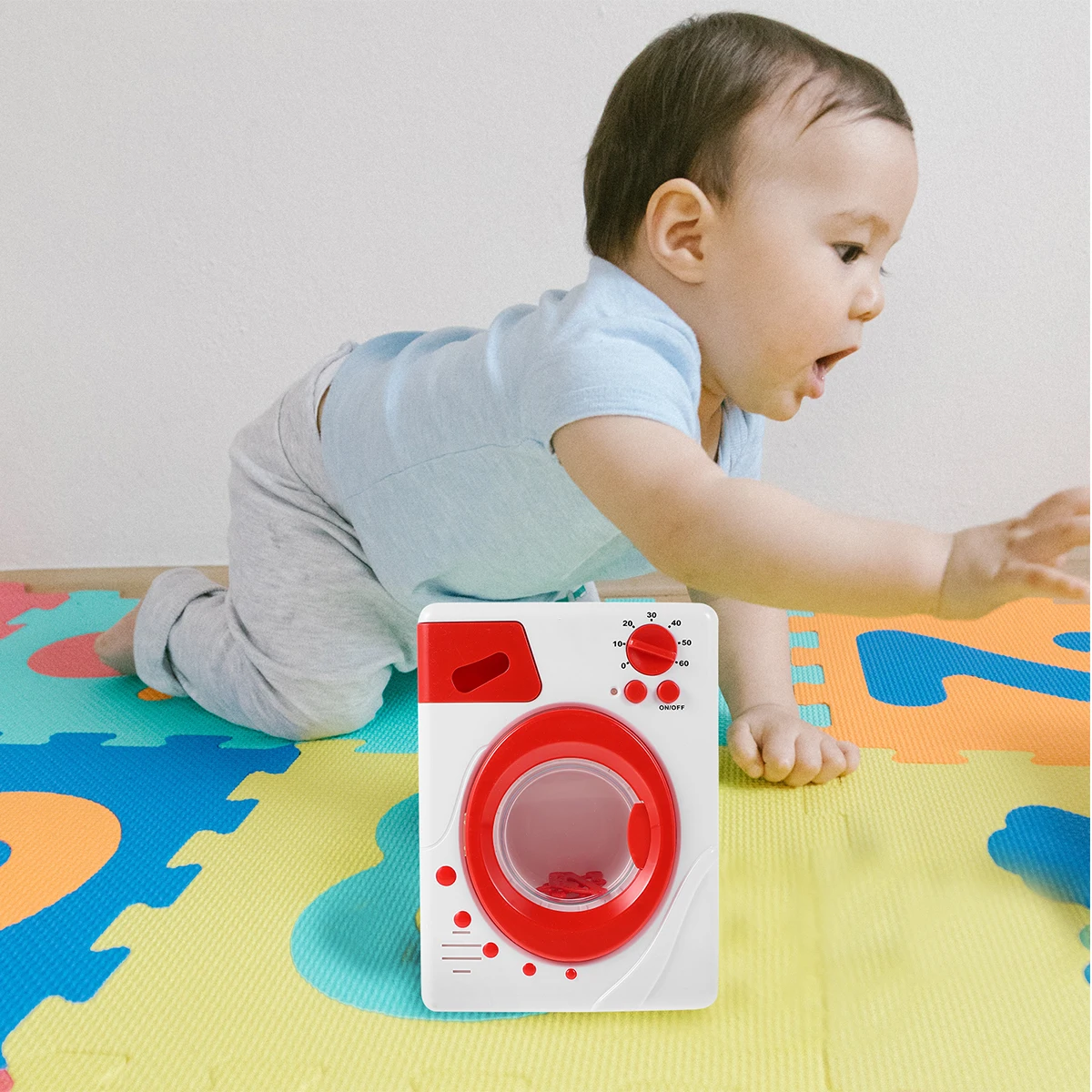 Play House Washing Machine Kids Childrens for Pretend Children's Simulation Electric Toys Kitchen Appliances