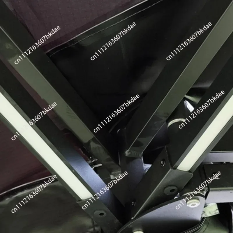 Off-Road Retractable Folding Camper Self-driving Tour Outdoor Camping Light Emitting Diode Light Vehicle Awning Tent