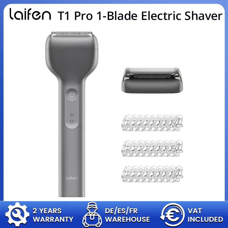 Laifen T1 Pro 1-Blade Electric Shaver With Linear Motor 12,000 RPM For Fast Shaving Personal Care Appliances IPX7 Waterproof