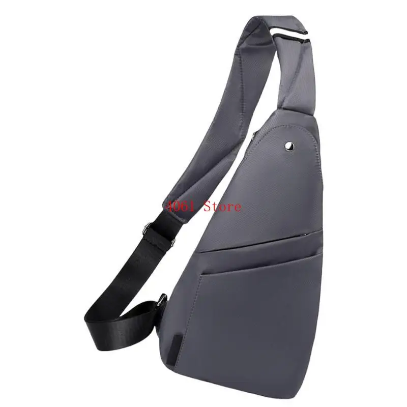 

Functional Men's Crossbody Chest Bag Water Resistant Shoulder Crossbody Purse For Organizing Phones Wallets
