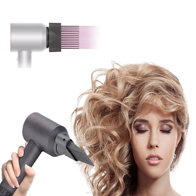 For Dyson Supersonic Hair Dryer Attachment HD Series Accessories Smooth Hair Styling Wide Teeth Nozzle Comb