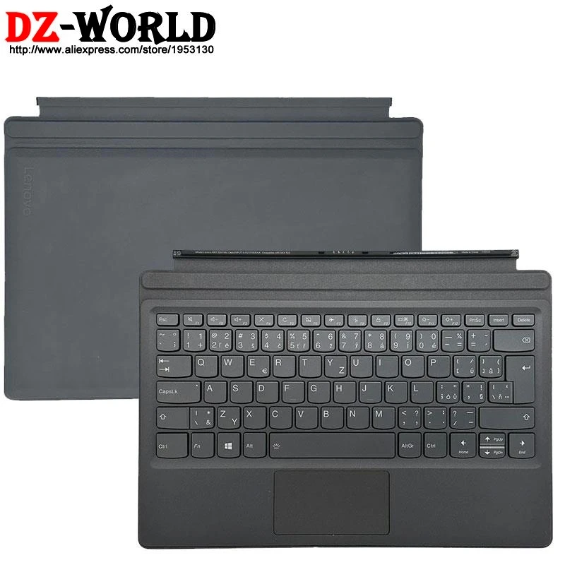 CZ SI IT KR Portable Mini Base Folio Case Backlit Keyboard for Lenovo Miix 520 -12IKB Tablet 5N20N88613 5N20N88589 5N20N88531