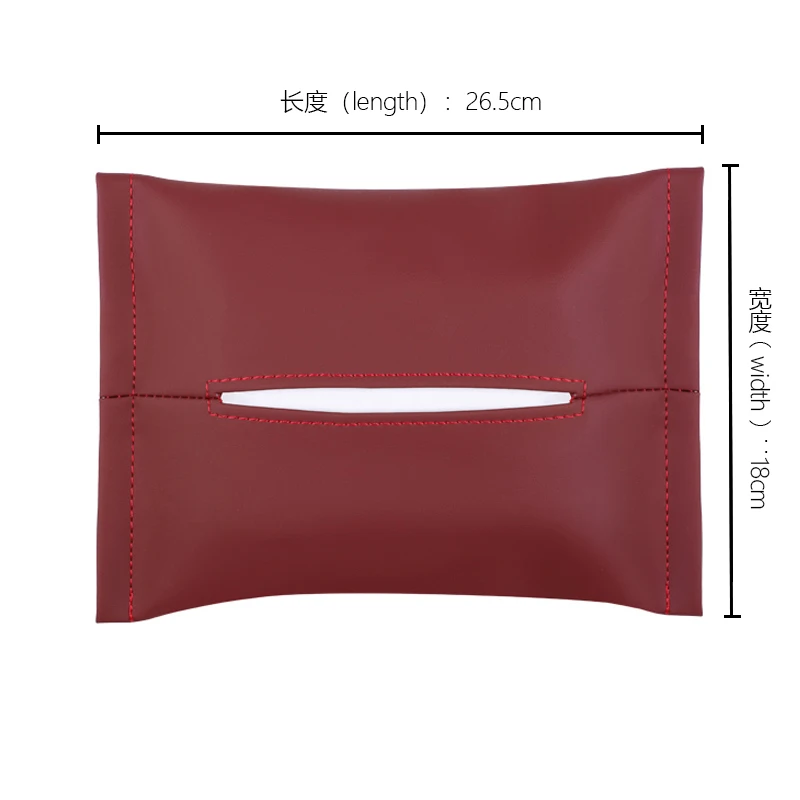 Car mounted tissue box, hanging bag, armrest box, paper pulling hanging car dining bag, storing interior decoration items