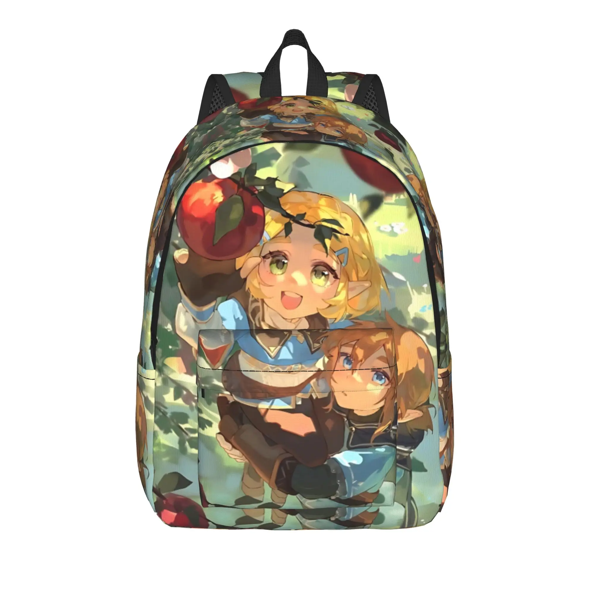 Fashion Z Zelda RPG Game Backpack  Mochilas Light For Work Office Retro Washable Rucksack