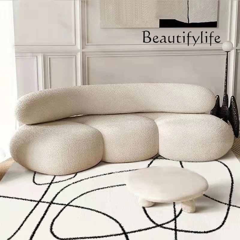 

Nordic Minimalist Living Room Sofas Nordic Outdoor Gaming Living Room Sofas Designer Lazy Couch Wood Sillon Cama Home Furniture