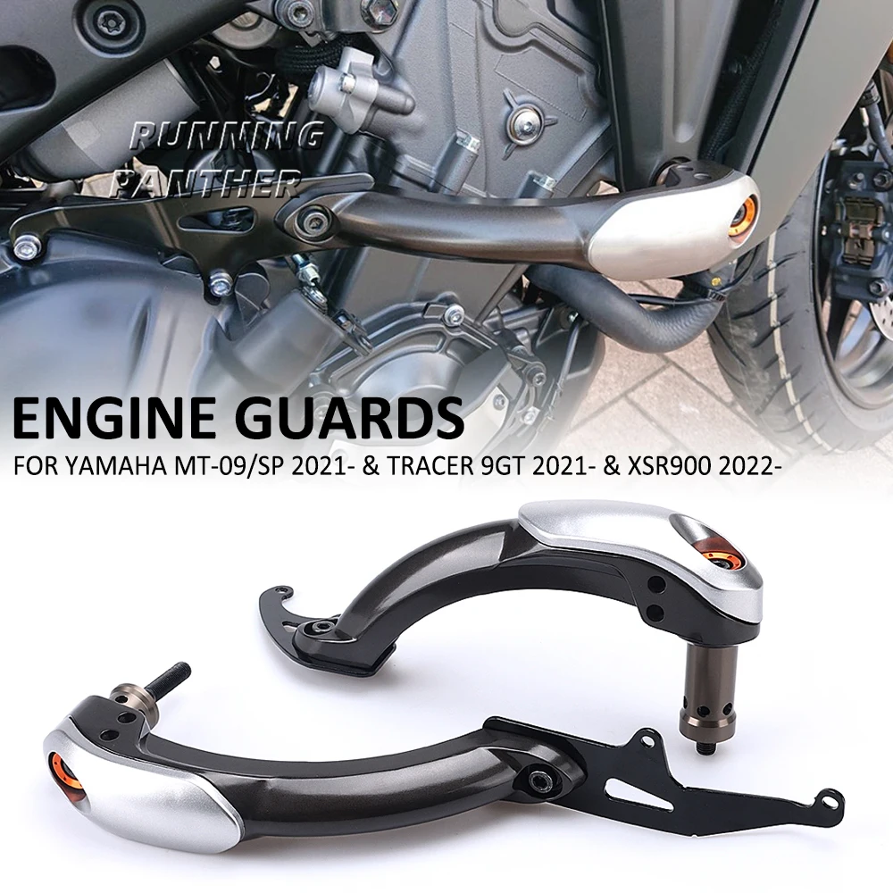 

FOR YAMAHA MT-09 MT09 SP TRACER 9 GT 9GT XSR900 XSR 900 Motorcycle Engine Frame Slider Anti Falling Crash Protector Guard Bar