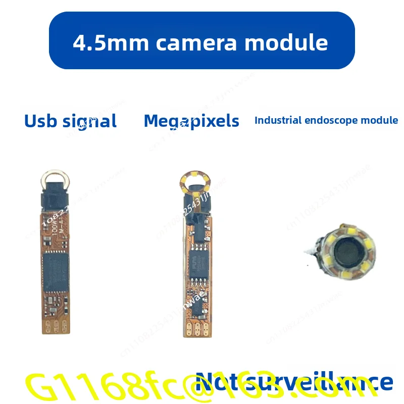 Ultra-fine 4.5mm Camera Module USB High Definition 720P Industrial Inspection Solder Joint Positioning Maintenance