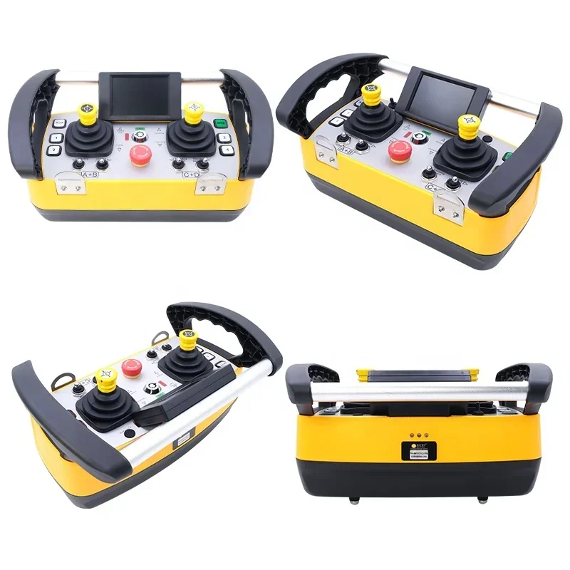 2025 Diskon Besar ECD-Q5000 Pompa Beton Truk Menara Derek Joystick Hidrolik Proporsional Industri Universal Remote Nirkabel Con