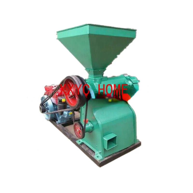 Electric Maize Rice Corn Skin Huller Miller Peeler Wheat Peeling Grinding Machine