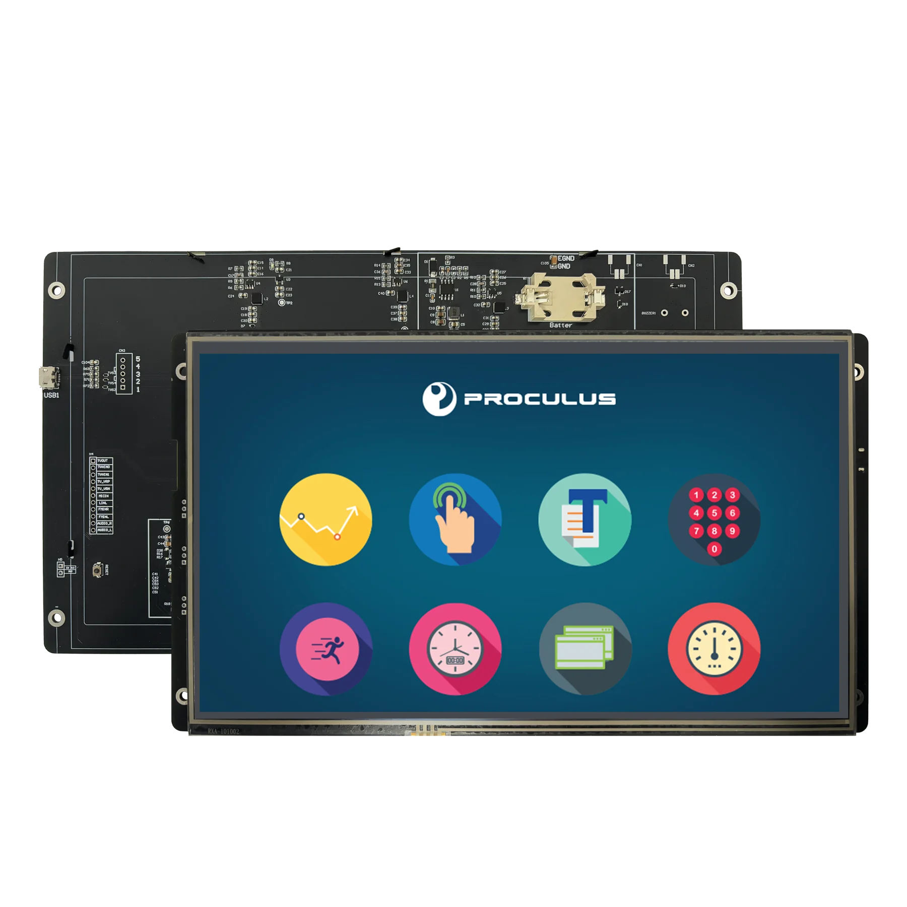2026 For 10.1 Inch TFT High Brightness Industrial Control LCD Display Smart Vending Machines Resistive Touch Screen Panel