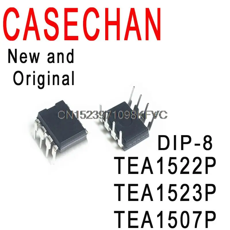 5PCS New and Original TEA1523 DIP-8 LCD Power Management Chip In Stock TEA1522P TEA1523P TEA1507P  