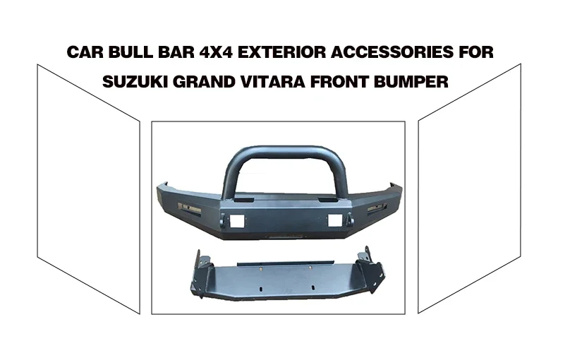 Car Bull Bar 4x4 Exterior Accessories For Suzuki Grand Vitara Front Bumper