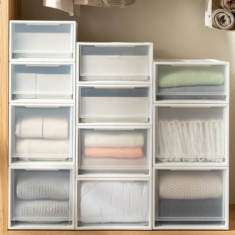 

Коробка для хранения Funi Life, матовая белая, органайзер, контейнер для одежды, товары для организации дома, коробка для хранения роутера/воздуховодов