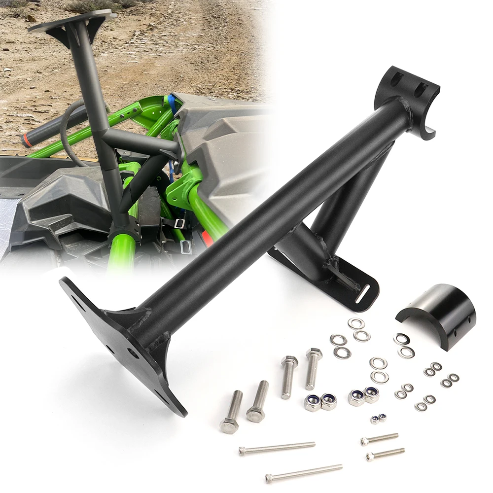 

Motorcycle Spare Tire Mount Storage Rack Fit For Can Am Maverick X3 / X3 Max /Turbo/R 2017-2023 2024 Spare Tire Carrier Holder