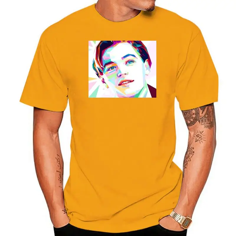 Leonardo Dicaprio Diy T Shirt Short Sleeve T Shirt Man And Women Summer