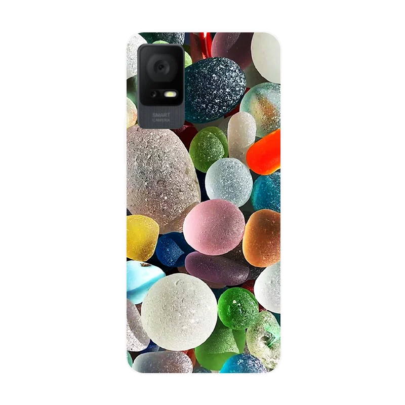 Case For TCL 405 406 Cover 406S Soft Silicone Cute Back Case Covers for TCL 405 T506D 408 Phone Cases TCL405 Funda Coque