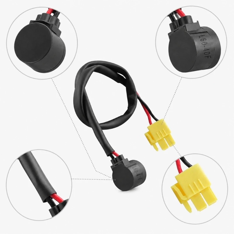 Refrigerator Thermostat Assembly Replacement Part with DA47-00285P Reference for Compatible Refrigerator Maintenance and Service