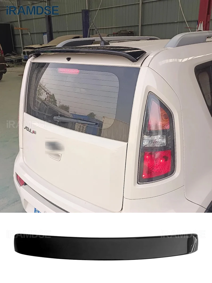 

Black Spoiler for KIA Soul 2010 to 2013 Tail Fin Car Rear Wing Accessories