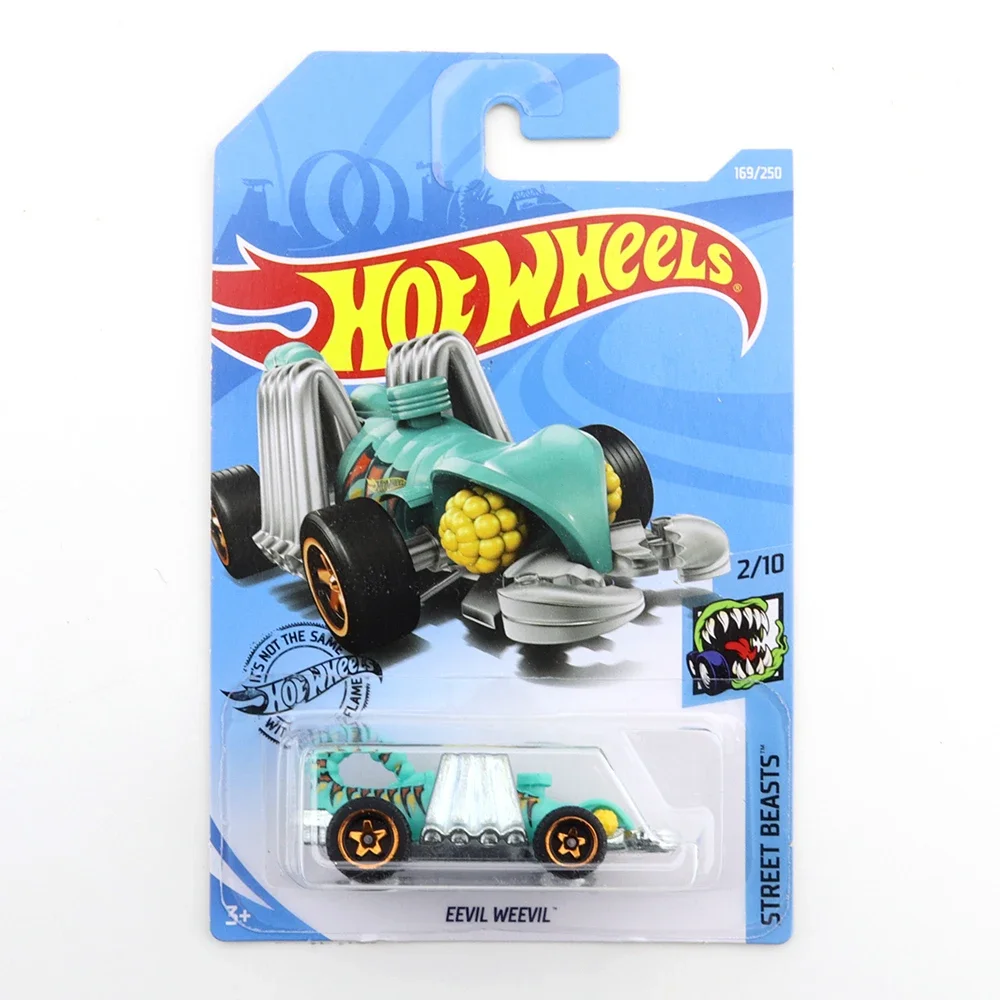 2019-169 EEVIL WEEVIL Original Hot Wheels Mini Alloy Coupe 1/64 Metal Diecast Model Car Kids Toys Gift