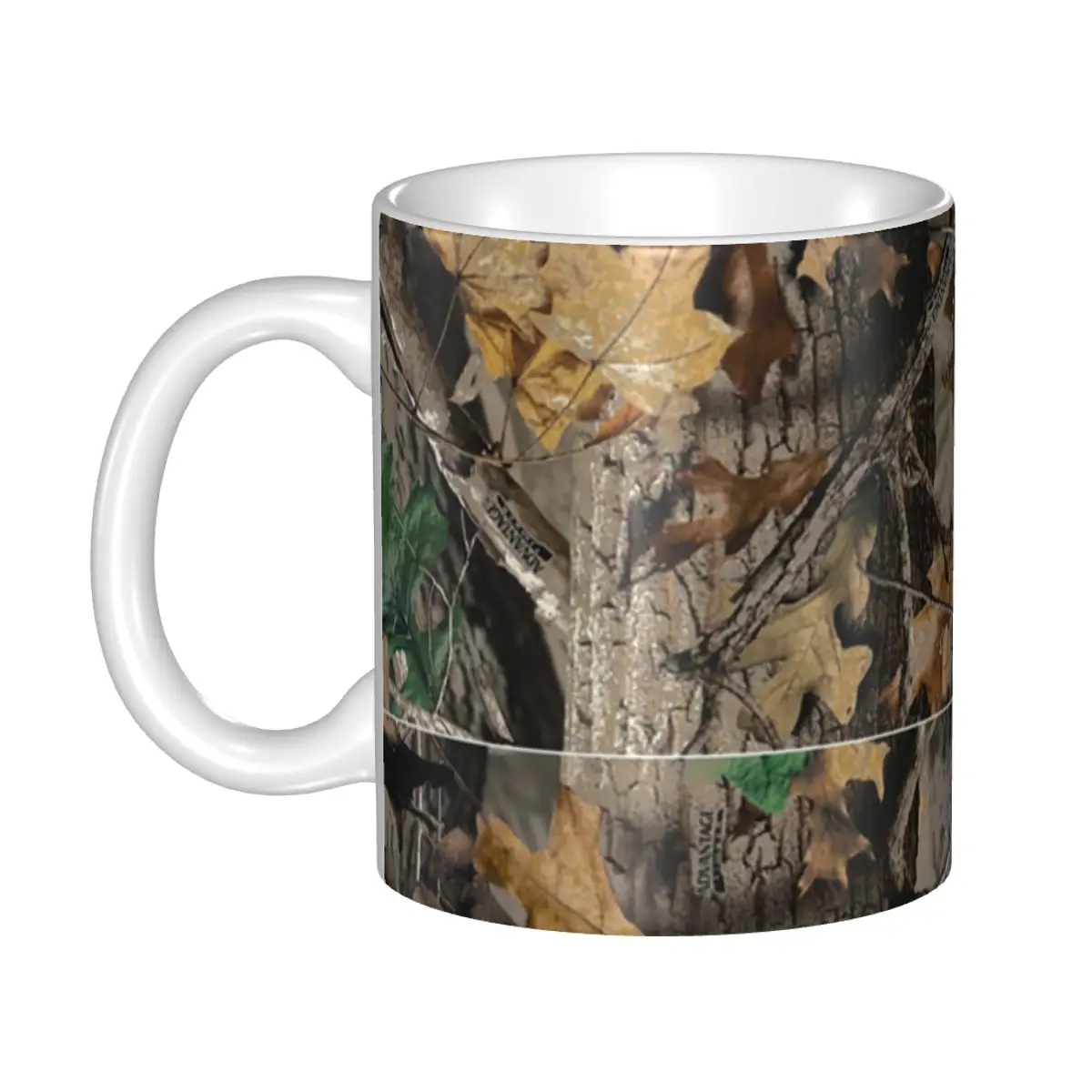 

Customized Real Tree Hunting Camo Camouflage Military Coffee Mugs DIY Ceramic Tea Milk Cups