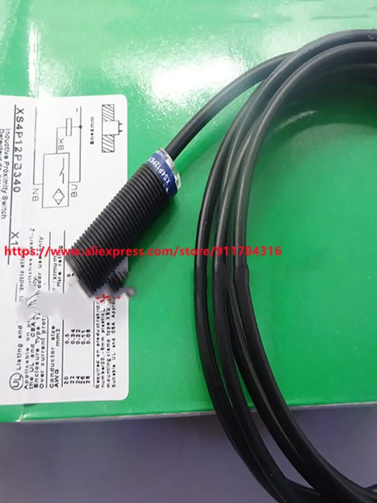 

3Pcs XS4P12PB340 XS4P12NB340 XS4P12NA340 Schneider Proximity Switch Sensor New High-Quality