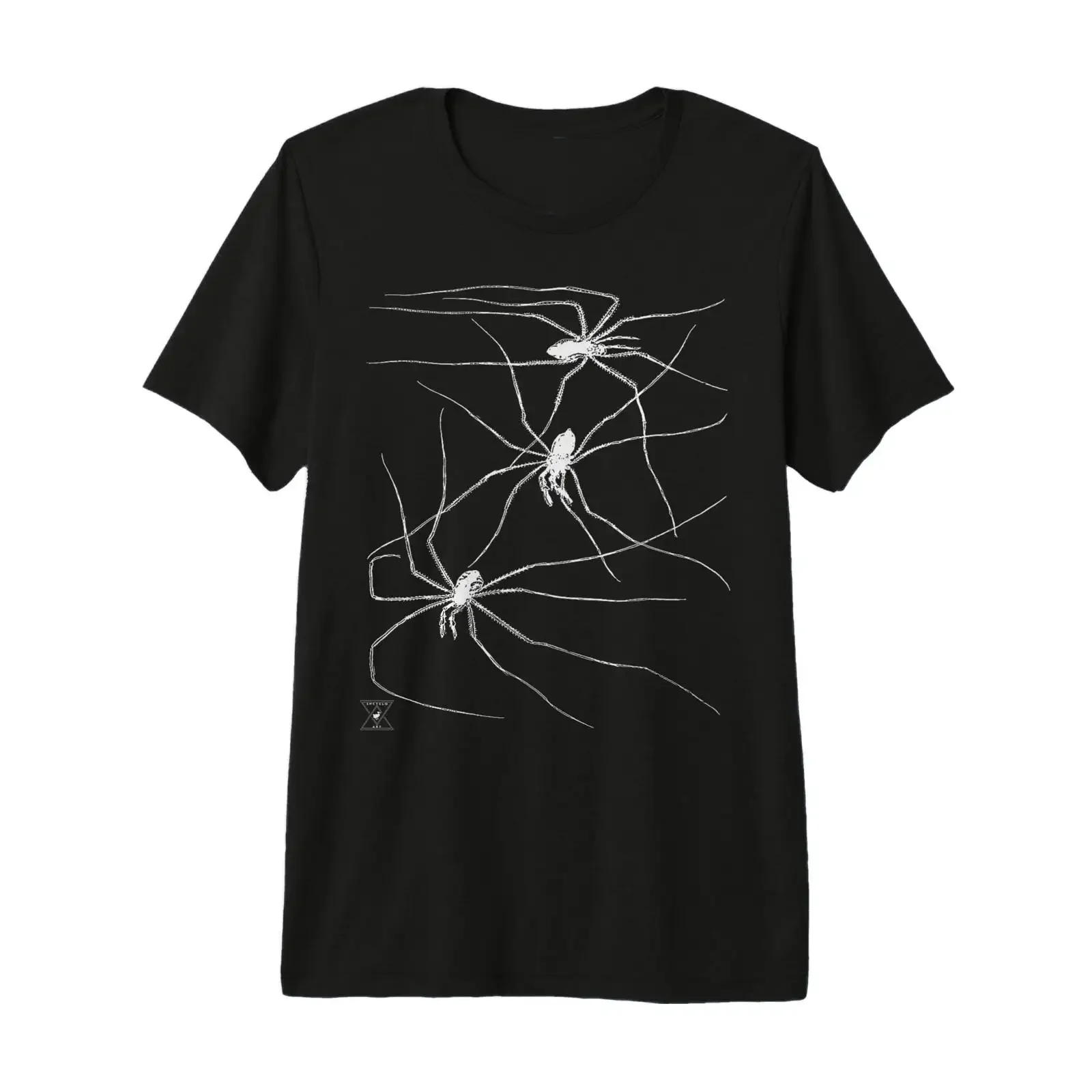 Harvestmen Spiders T Shirt Arachnid Opiliones Tarantulas vintage Washed Comfortable Slightly Top For Everyday Wear Stylish