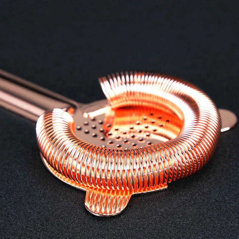 Picture 6: Silver/Copper/Gold Bar Cocktail Strainer Copper Plated Gold Plated New Ice Strainer Bar Tool Barware