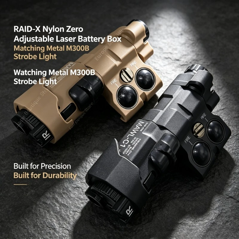 M300B Strobe Lamp Custom‑fit Spare Part RAID‑X Nylon Case With Tunable Zero Position