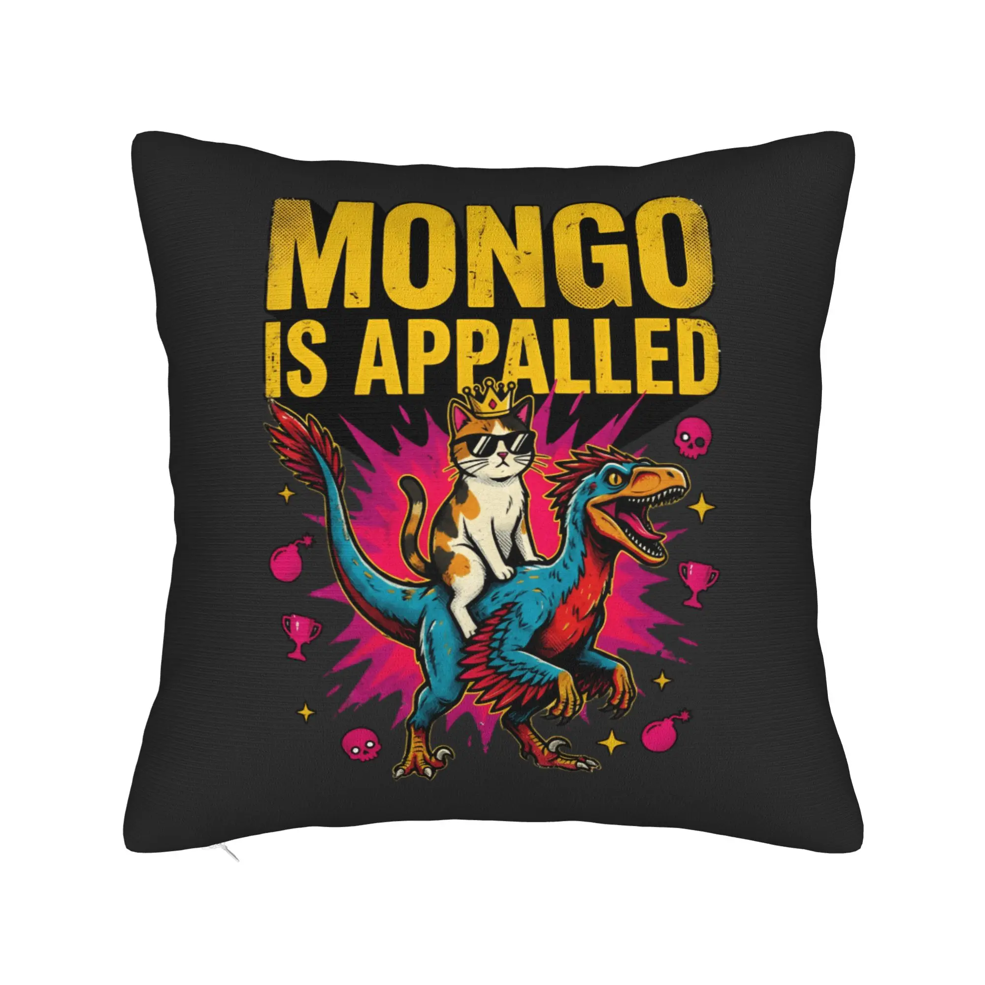Pillow Cover Mongo Is Appalled Dungeon Crawler Funny Pillow Case For Sofa Couch Bed Living Room Pillowcases