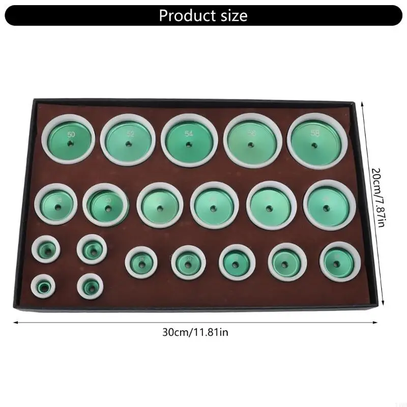 Heavy Type Watch Repair Dies Set Antislip Reliability Back Case Press Tool for Installation Battery Replacement