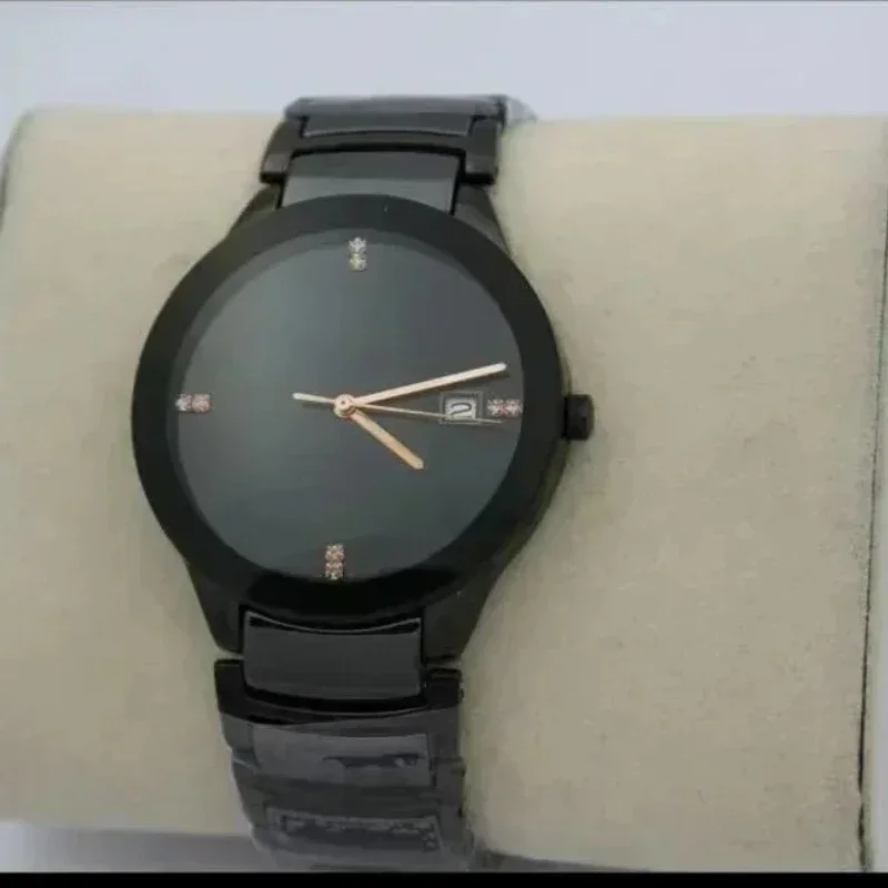 ساعات رجالية فاخرة وصلت جديدة كول الذهب الأسود الكوارتز الصلب ساعة اليد رائعة Masculino Relogio ساعة الموضة