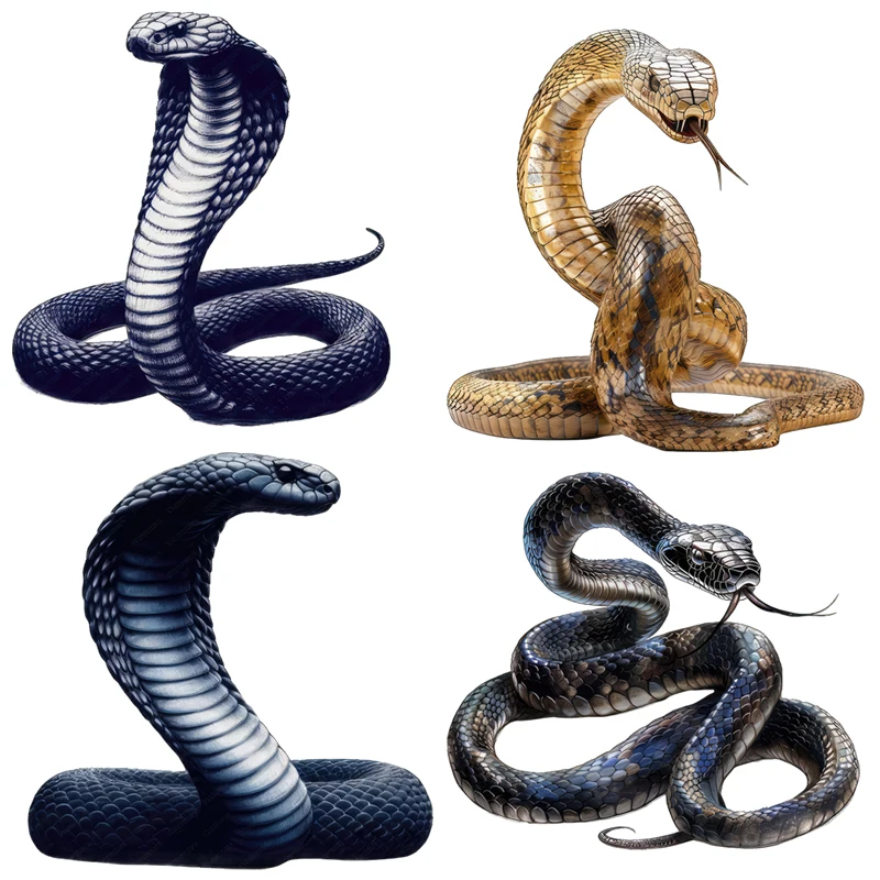 Three Ratels CF31 Cobra Python Personalized Cartoon Animal Sticker Computer iPad Decal Wall Sticker Car Sticker