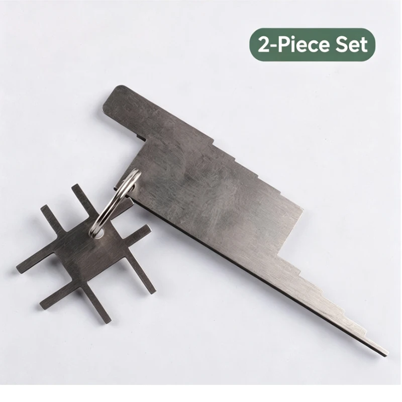 Elevator Inspection Ruler, Flat Ruler, Door Gap Plug Ruler, Elevator Gap Inspection Plug Ruler